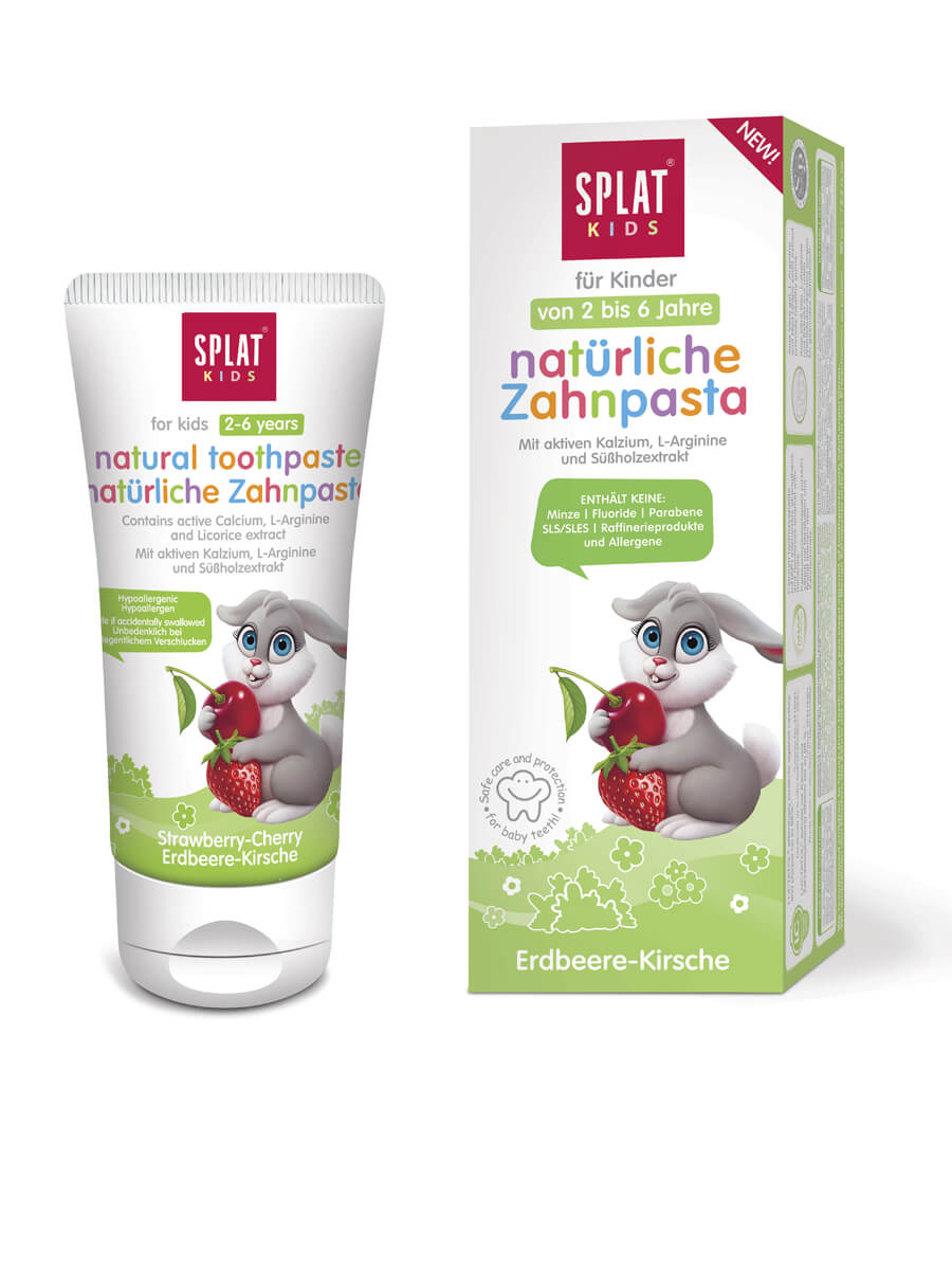 SPLAT Kids Erdbeere-Kirsche Zahnpasta