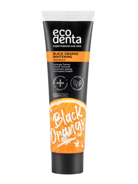 eco denta Black Orange Whitening Zahnpasta
