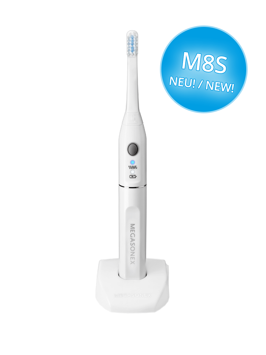Ultrasound Toothbrush MEGASONEX M8 S - new model
