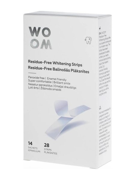 WOOM Residue-Free Whitening Strips