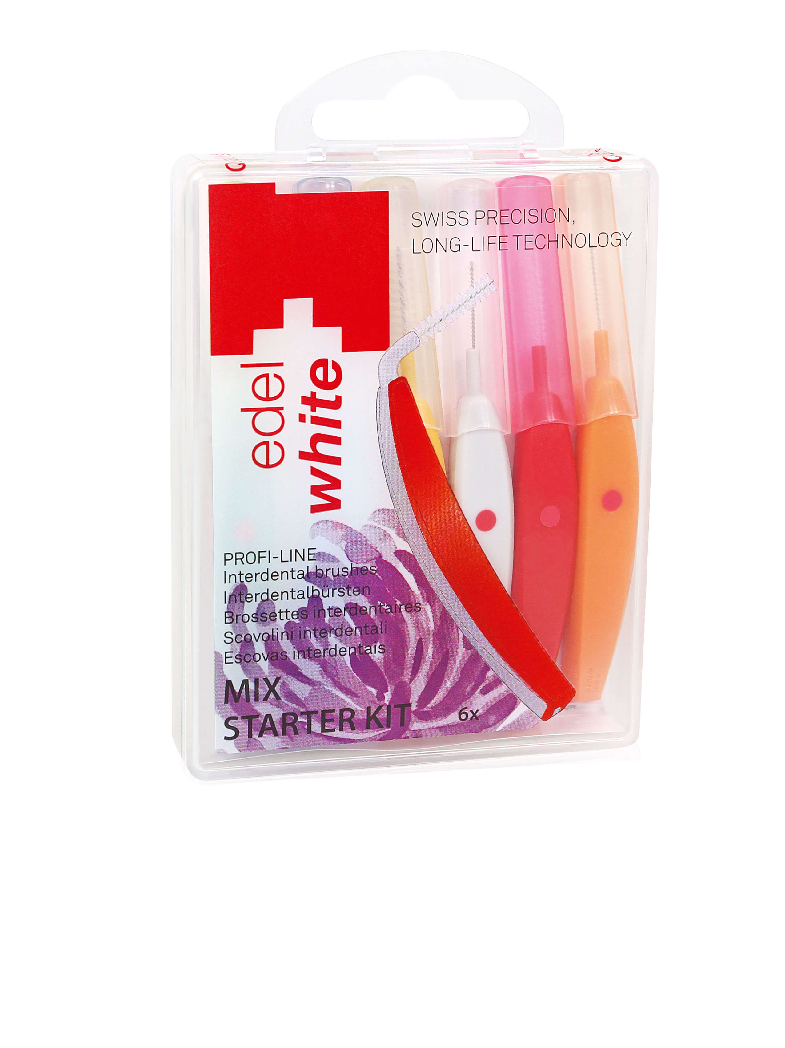 edel + white Interdental brushes Starter Kit