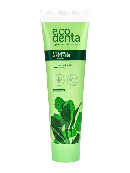 eco denta GREEN LINE Brilliant Whitening Zahnpasta